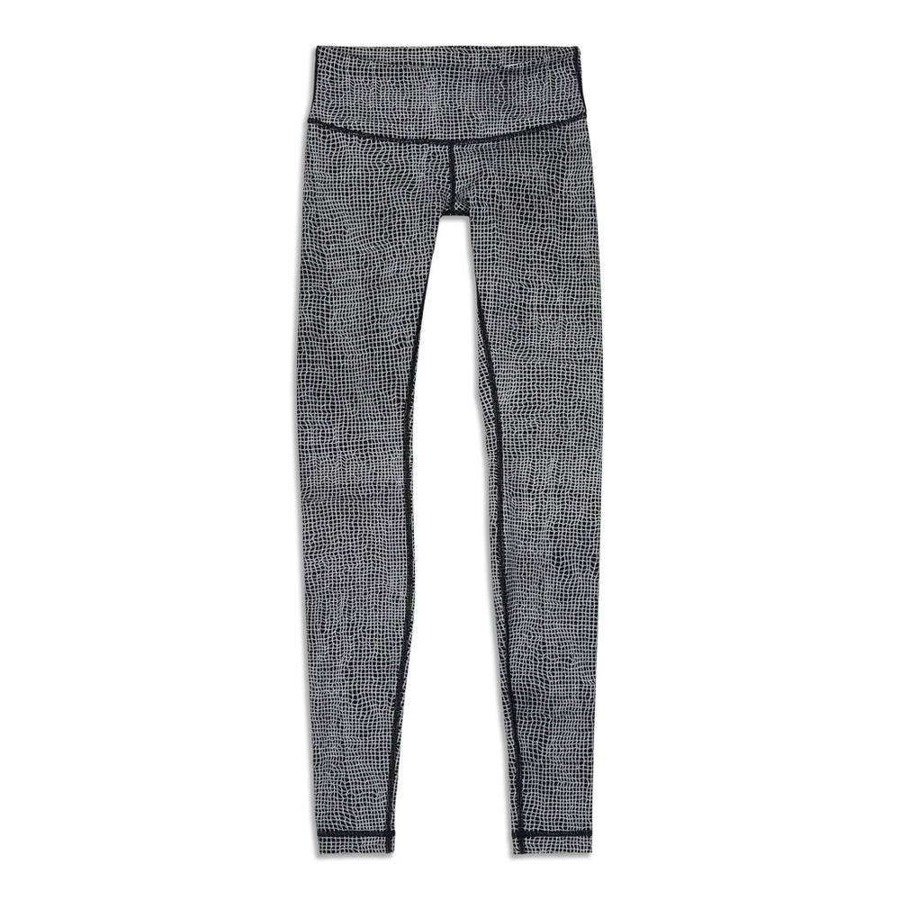 Lululemon Wunder Under Pant Lll In Fall Net Sz: 10 - image 4